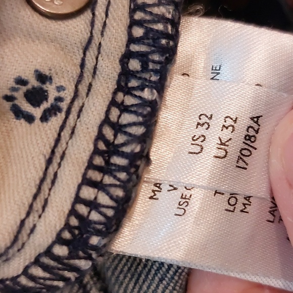 Pilcro high waist flare jeans size 32 - Picture 6 of 10